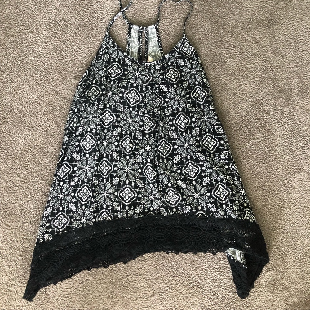 Patterned Tank Top